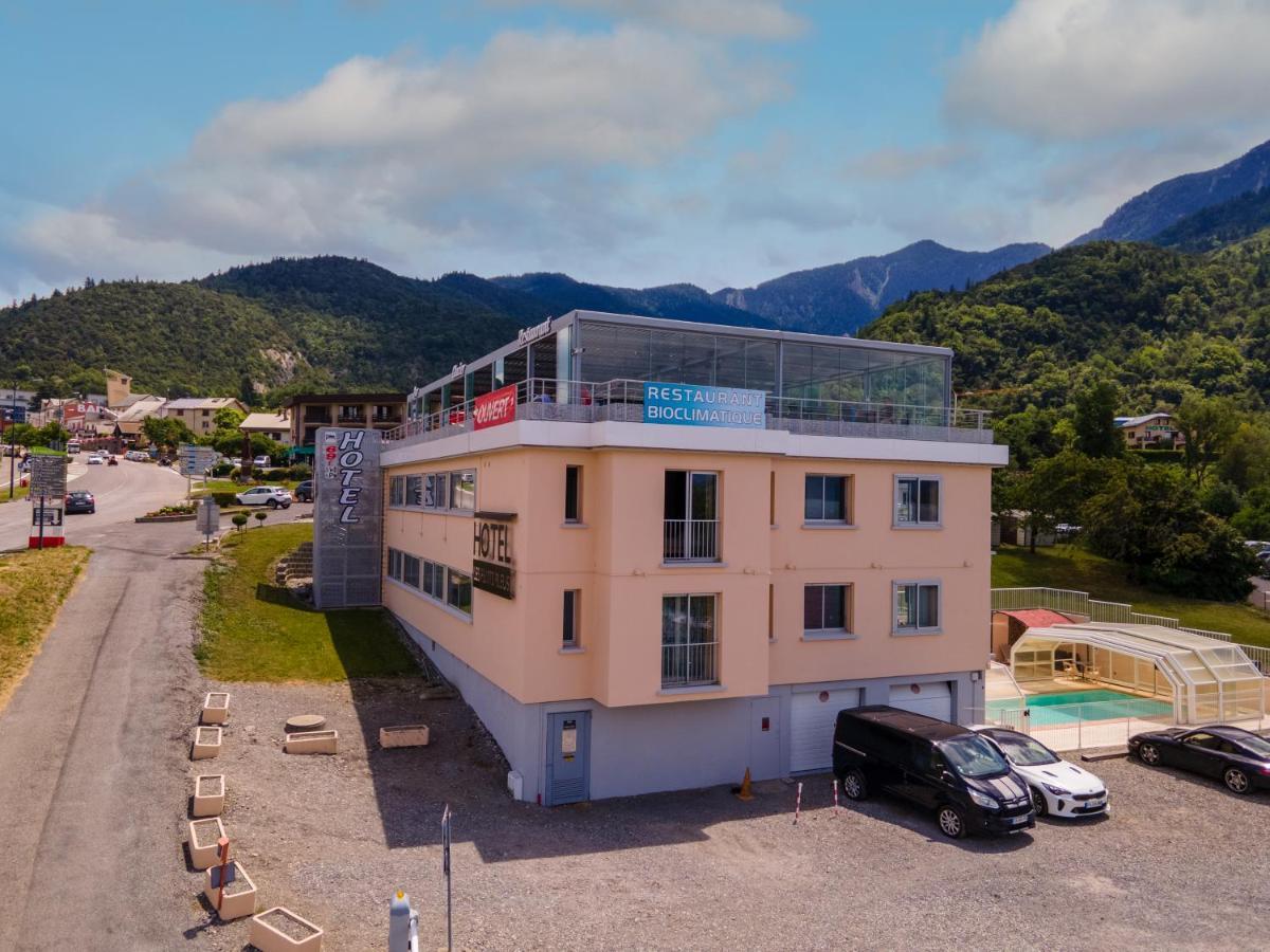 Hôtel Les Flots Bleus Savines-le-Lac Exterior foto